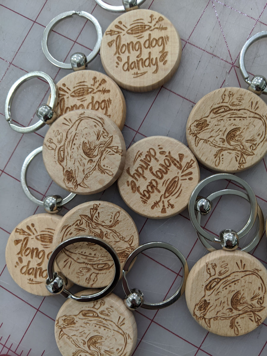 Laser Engraved Keychains – Long Dog Dandy
