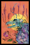 Borzoi Skull Canvas