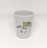 Dirty Dishes Wolf "Asshole" Shot Glass