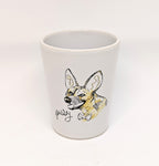 Dirty Dishes Wild Dog "Pussy" Shot Glass