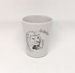 Dirty Dishes Lion "Bollocks" Shot Glass