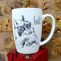 Dirty Dishes Raccoon Coffee Mug