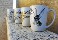 Dirty Dishes-- Hare mug
