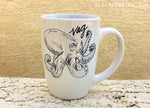 Dirty Dishes Sea Creatures-- Octopus Mug