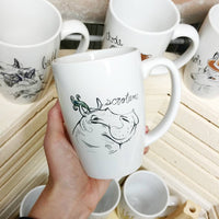 Hippopotamus mug