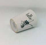 Dirty Dishes Hare "Balls" Shot Glass