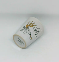 Dirty Dishes Stag "Tits" Shot Glass