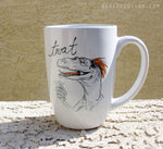 Dirty Dishes Dinosaurs-- Velociraptor Mug