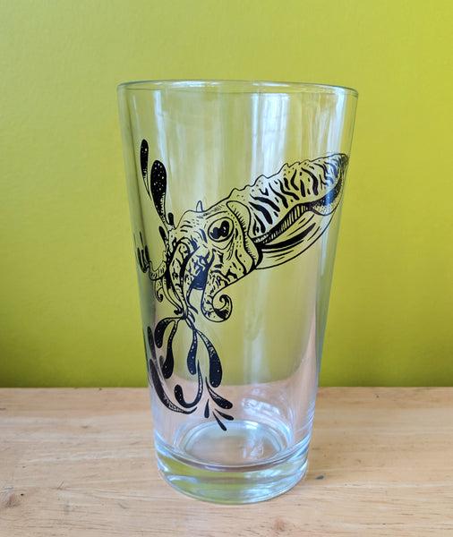 Cuttlefish Pint Glass – Long Dog Dandy