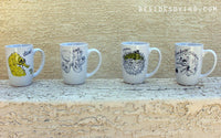 Dirty Dishes Sea Creatures-- Pufferfish Mug