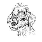 "Traditional"  Digital File Animal Portrait