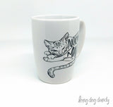 Nothing Matters Nihilist Cat Mug