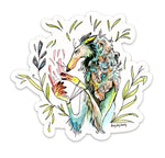 Borzoi Spirit Sticker